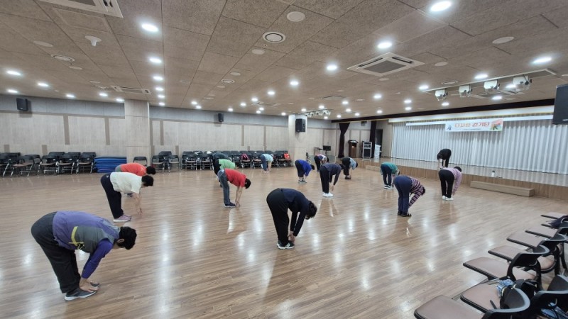 2025년 다사랑걷기단 「걷기교실」 활동 2회차 진행