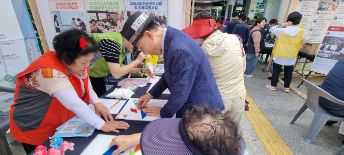 [홍보사업]부산진구청 사회복지박람회 홍보캠페인 실시