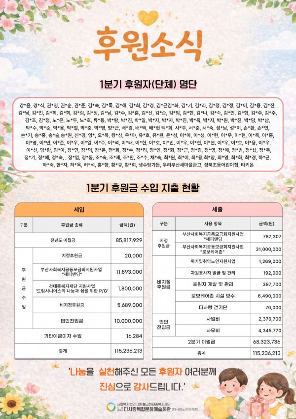 2026 복지관 정기소식지 21호 발간